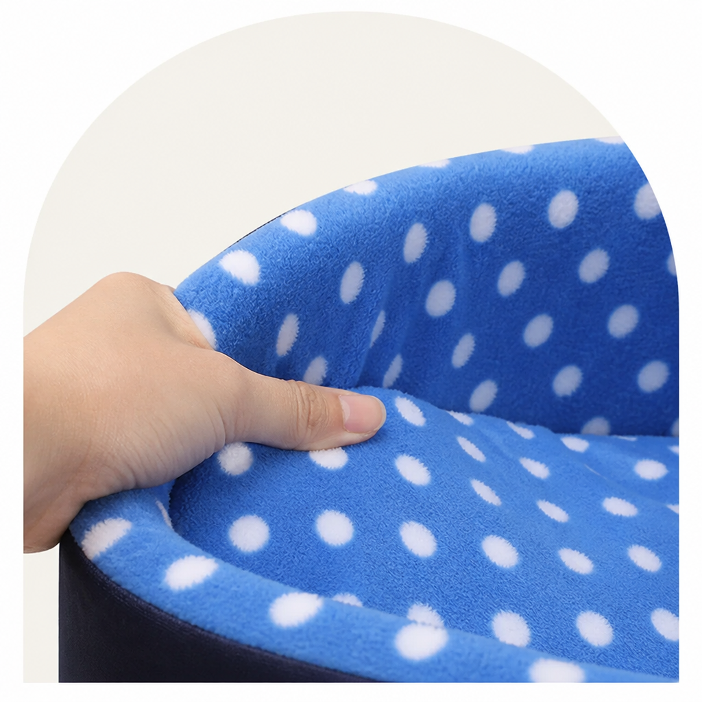 DogBedHouse Plush Breathable & Washable Dog Bed Mat