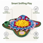 DogBedHouse Plush Foldable & Washable Dog Snuffle Mat