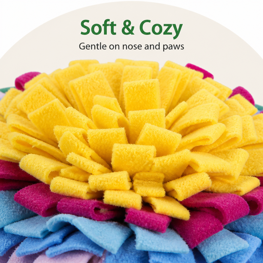 DogBedHouse Plush Foldable & Washable Dog Snuffle Mat