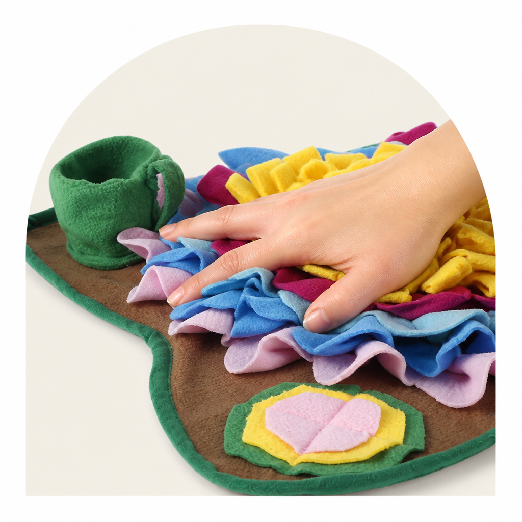 DogBedHouse Plush Foldable & Washable Dog Snuffle Mat