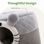 DogBedHouse Plush Insulated Pet Tent (Removable Cushion)