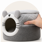 DogBedHouse Plush Insulated Pet Tent (Removable Cushion)
