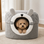 DogBedHouse Plush Insulated Pet Tent (Removable Cushion)
