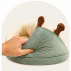 DogBedHouse Plush Insulating Washable Kennel Bed