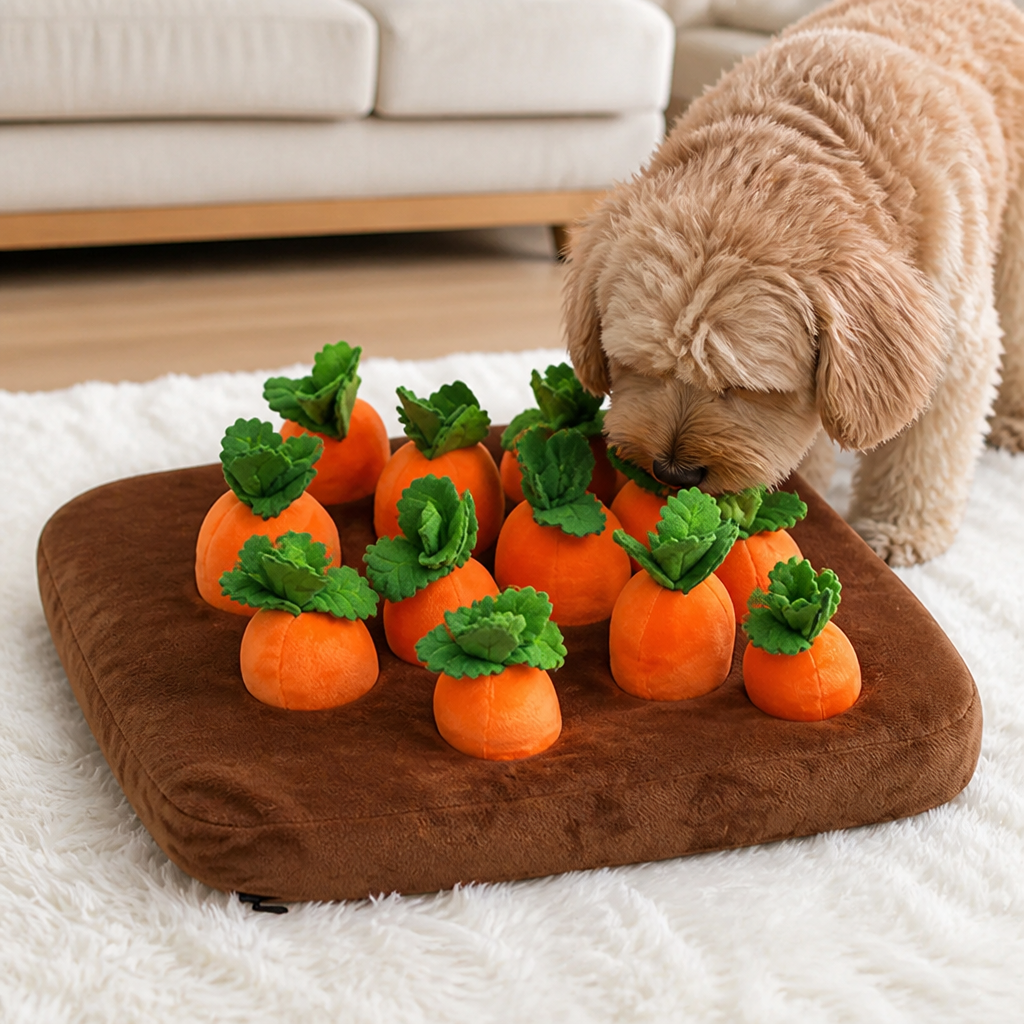 DogBedHouse Plush & Interactive Snuffle Mat