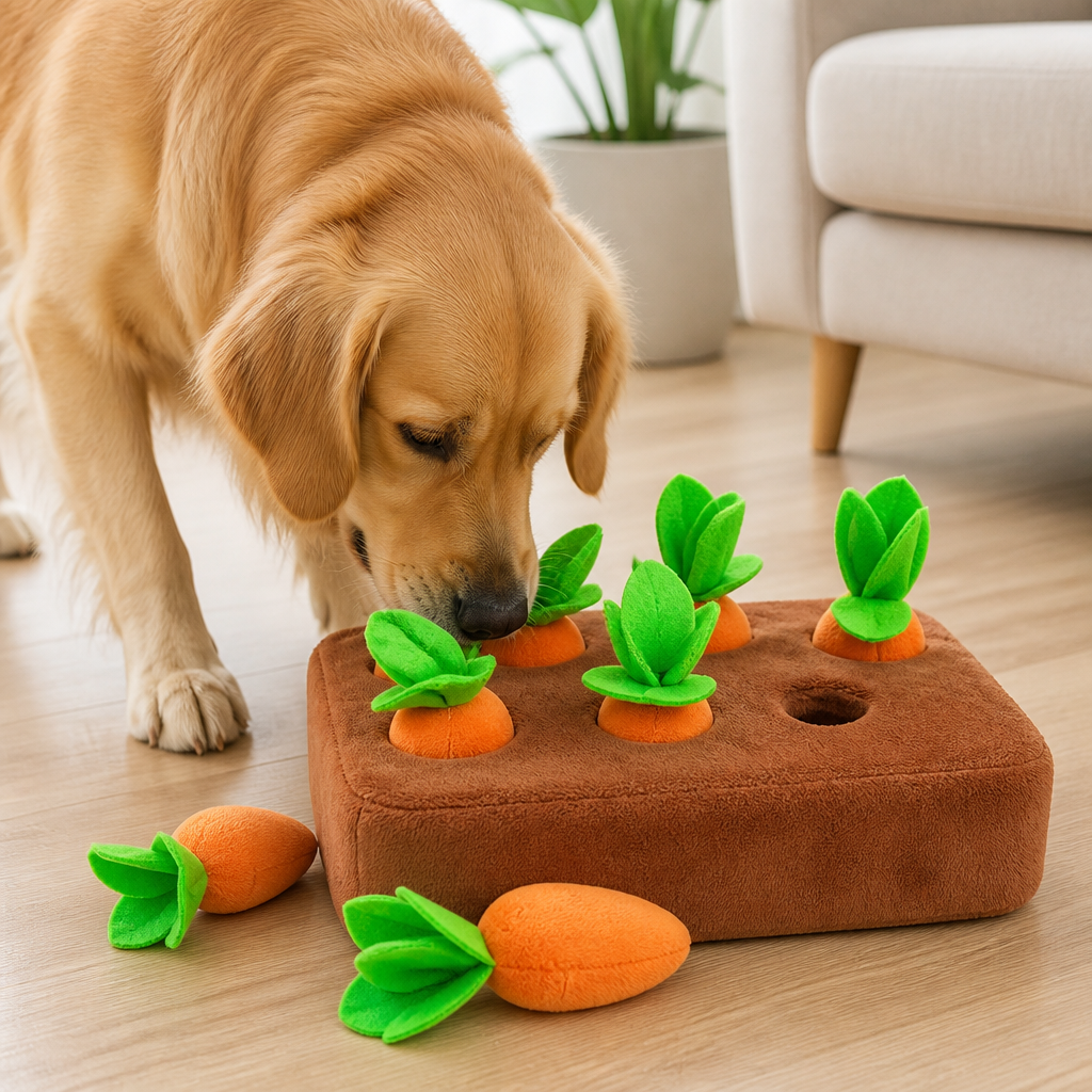 DogBedHouse Plush & Interactive Snuffle Mat
