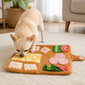 DogBedHouse Plush Slow-Feed Snuffle Mat (Small Breed)