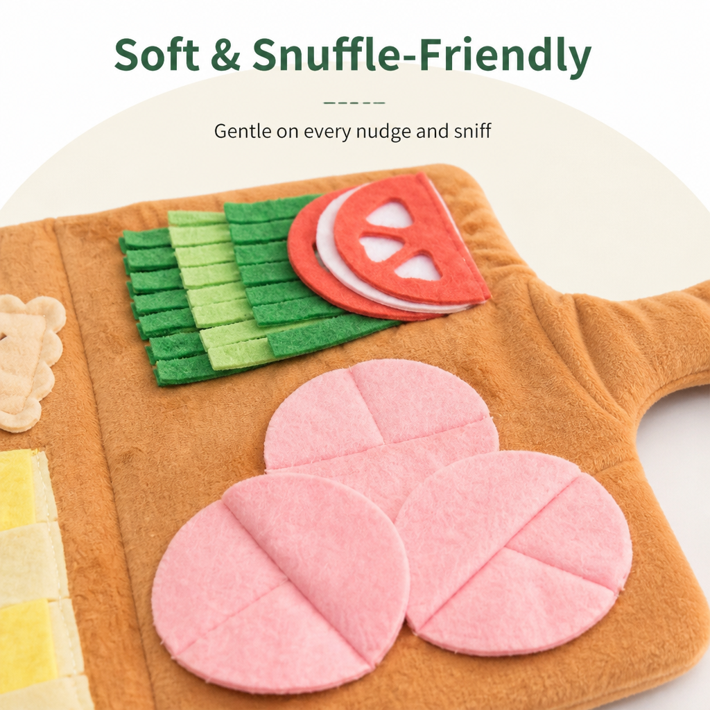 DogBedHouse Plush Slow-Feed Snuffle Mat (Small Breed)