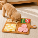 DogBedHouse Plush Slow-Feed Snuffle Mat (Small Breed)