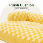 DogBedHouse Plush & Washable Cartoon Pet Sofa Bed
