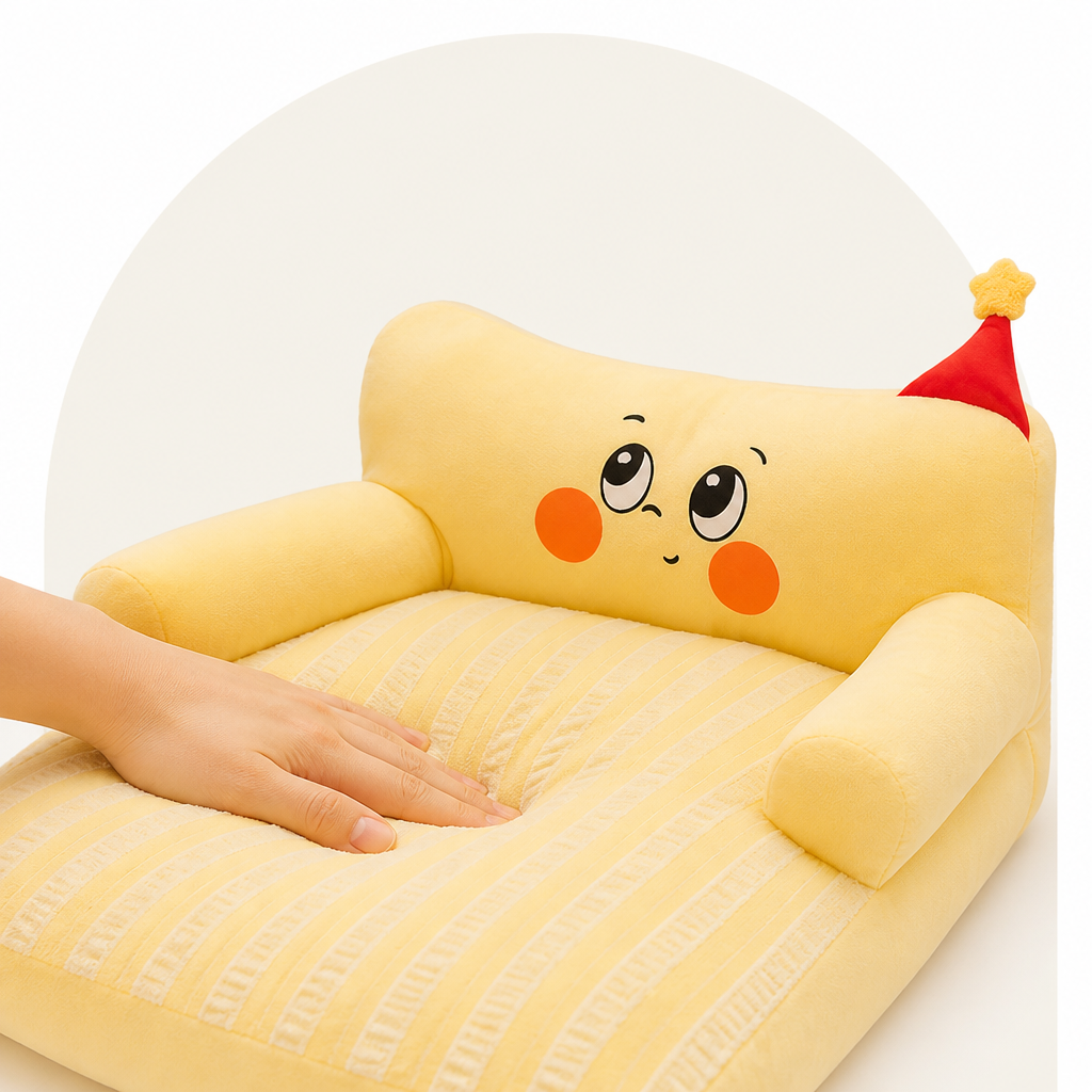 DogBedHouse Plush & Washable Cartoon Pet Sofa Bed