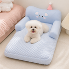 DogBedHouse Plush & Washable Cartoon Pet Sofa Bed