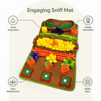 DogBedHouse Polar Fleece & Non-Slip Snuffle Mat