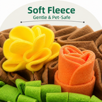 DogBedHouse Polar Fleece & Non-Slip Snuffle Mat