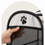 DogBedHouse Pop-Up & Foldable Mesh Pet Tent (Zippered Doors)