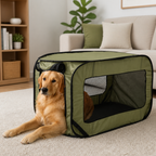 DogBedHouse Pop-Up Foldable Travel Crate