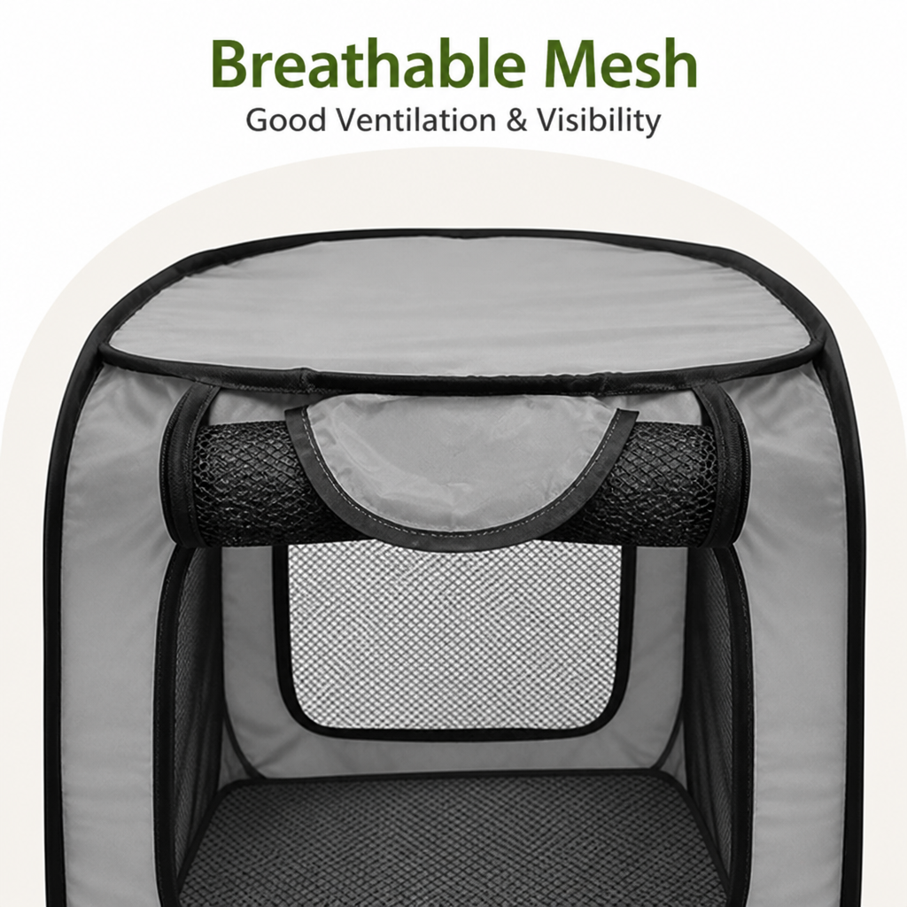 DogBedHouse Pop-Up Foldable Travel Crate