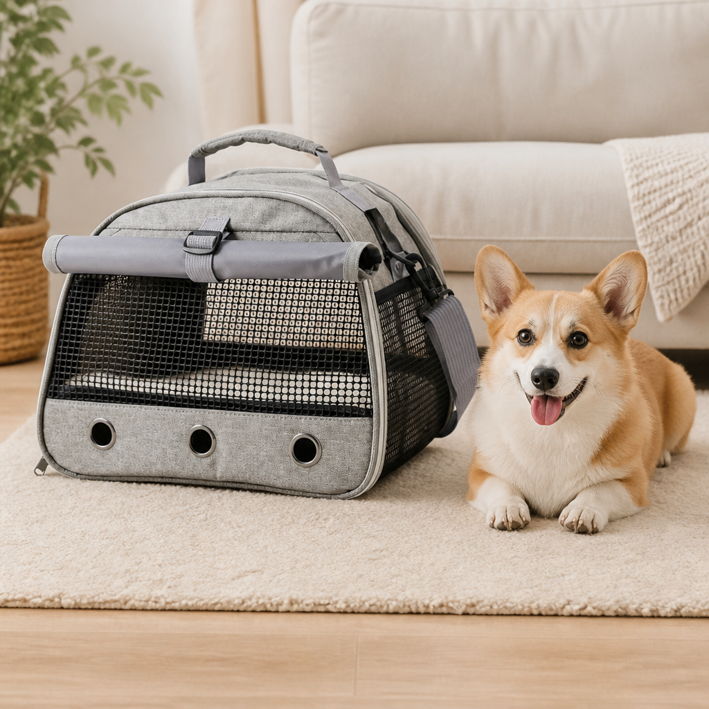 DogBedHouse Pop-Up Foldable Travel Crate
