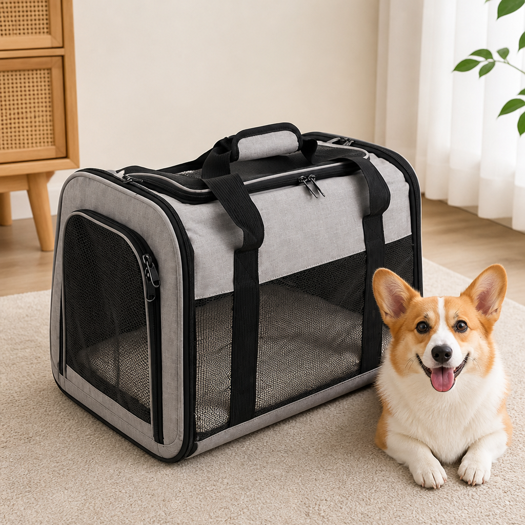 DogBedHouse Pop-Up Foldable Travel Crate