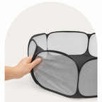 DogBedHouse Pop-Up Transparent Pet Playpen