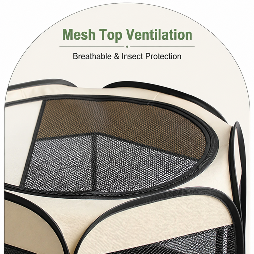 DogBedHouse Portable Foldable Oxford Cloth Pet Playpen
