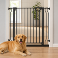DogBedHouse Pressure-Mount Auto-Close Steel Baby & Pet Gate