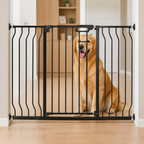 DogBedHouse Pressure-Mount Auto-Close Steel Baby & Pet Gate