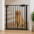 DogBedHouse Pressure-Mounted Auto-Close & Double Lock Pet Gate