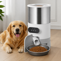 DogBedHouse Programmable Portion Control & Infrared Anti-Overflow Pet Feeder