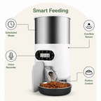 DogBedHouse Programmable Portion Control & Infrared Anti-Overflow Pet Feeder