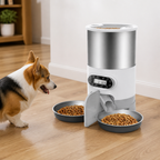 DogBedHouse Programmable Portion Control & Infrared Anti-Overflow Pet Feeder