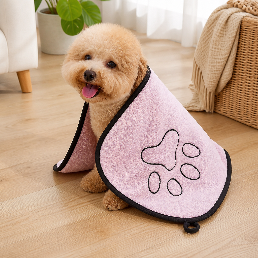 DogBedHouse Quick-Dry & Absorbent Pet Towel (23 x 65 cm)