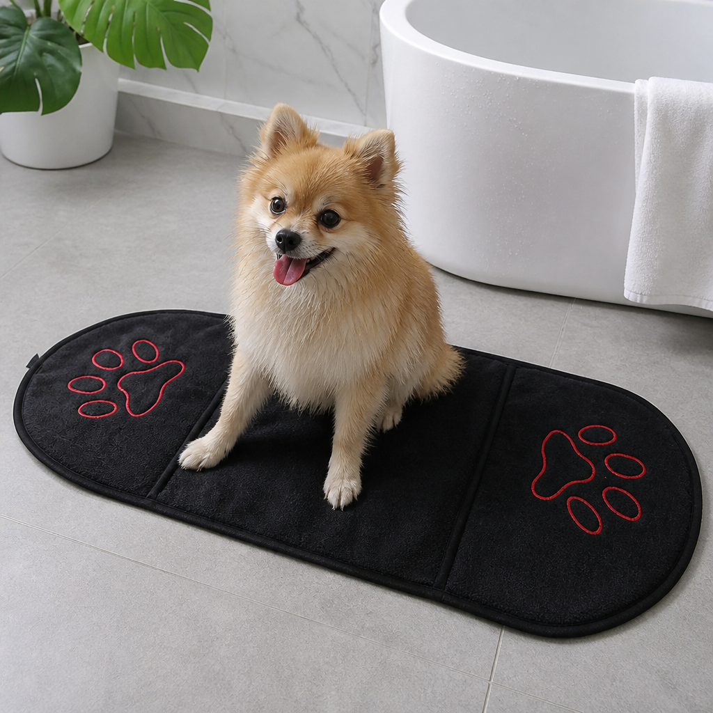 DogBedHouse Quick-Dry & Absorbent Pet Towel (23 x 65 cm)