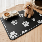 DogBedHouse Quick-Dry Diatomite & Non-Slip Feeding Mat