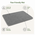 DogBedHouse Quick-Dry Microfiber Absorbent & Non-Slip Dog Mat