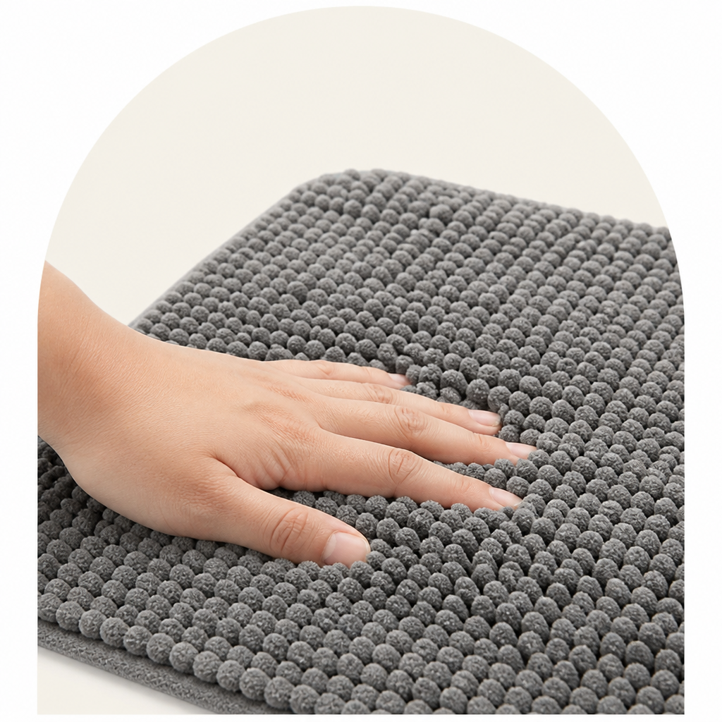 DogBedHouse Quick-Dry Microfiber Absorbent & Non-Slip Dog Mat