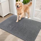 DogBedHouse Quick-Dry Microfiber Absorbent & Non-Slip Dog Mat