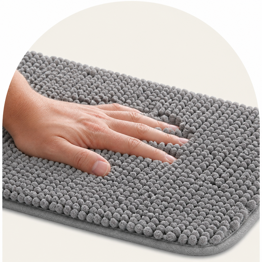 DogBedHouse Quick-Dry Microfiber & Non-Slip Dog Door Mat