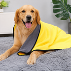 DogBedHouse Quick-Dry Ultra-Fine Fiber & Super-Absorbent Pet Towel (Machine Washable)