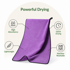 DogBedHouse Quick-Dry Ultra-Fine Fiber & Super-Absorbent Pet Towel (Machine Washable)