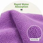 DogBedHouse Quick-Dry Ultra-Fine Fiber & Super-Absorbent Pet Towel (Machine Washable)