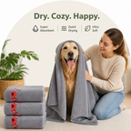 DogBedHouse Quick-Drying & Highly Absorbent Pet Towel