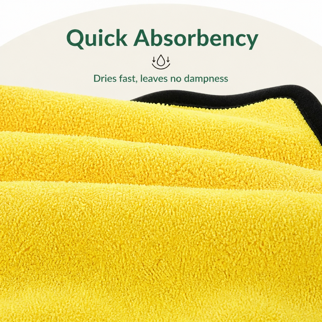 DogBedHouse Quick-Drying & Ultra-Absorbent Pet Towel (Multiple Sizes)