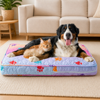 DogBedHouse Quilted Brushed Waterproof & Anti-Slip Dog Bed Cover