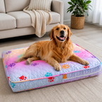DogBedHouse Quilted Brushed Waterproof & Anti-Slip Dog Bed Cover