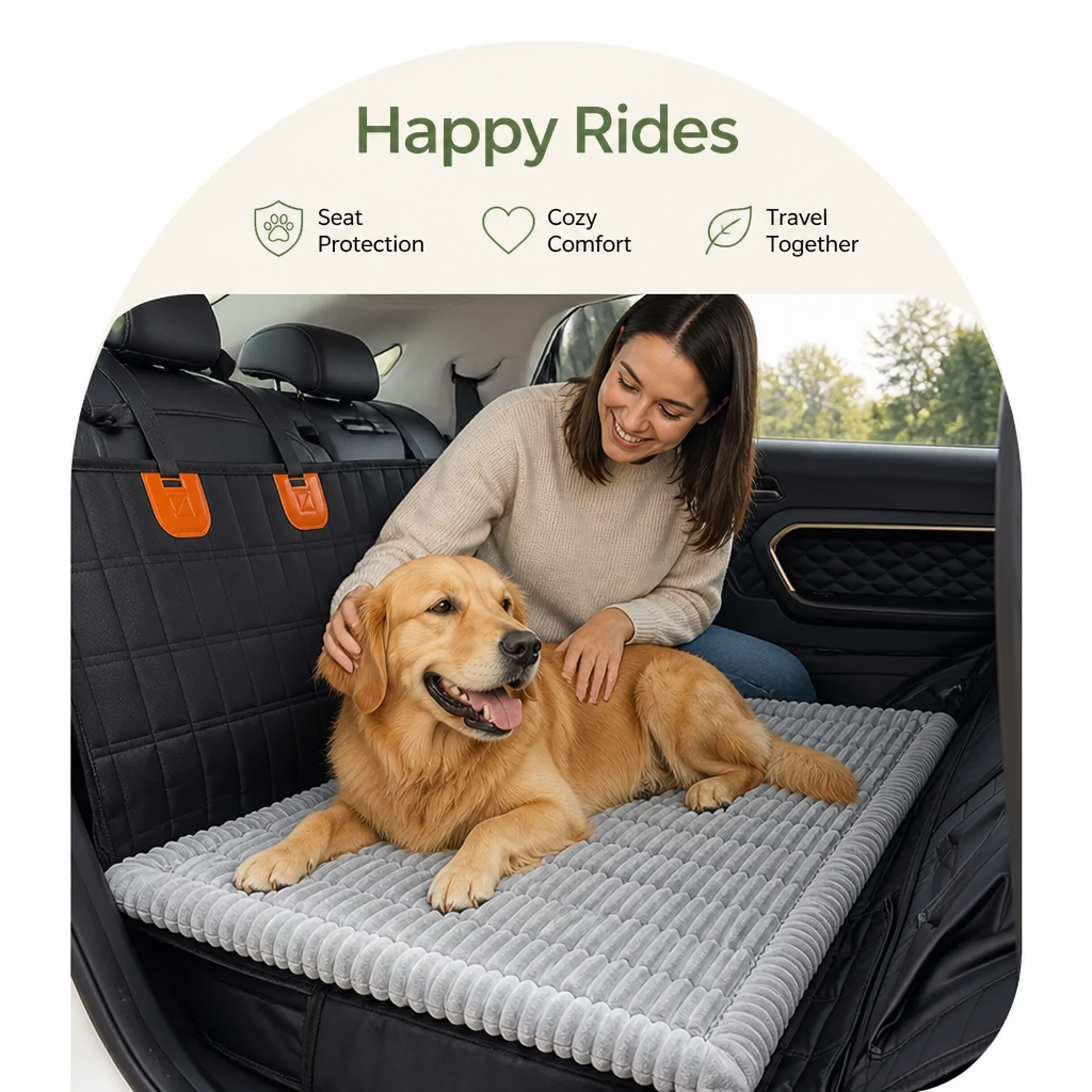 DogBedHouse Quilted Durable Car Seat Cover (XL)