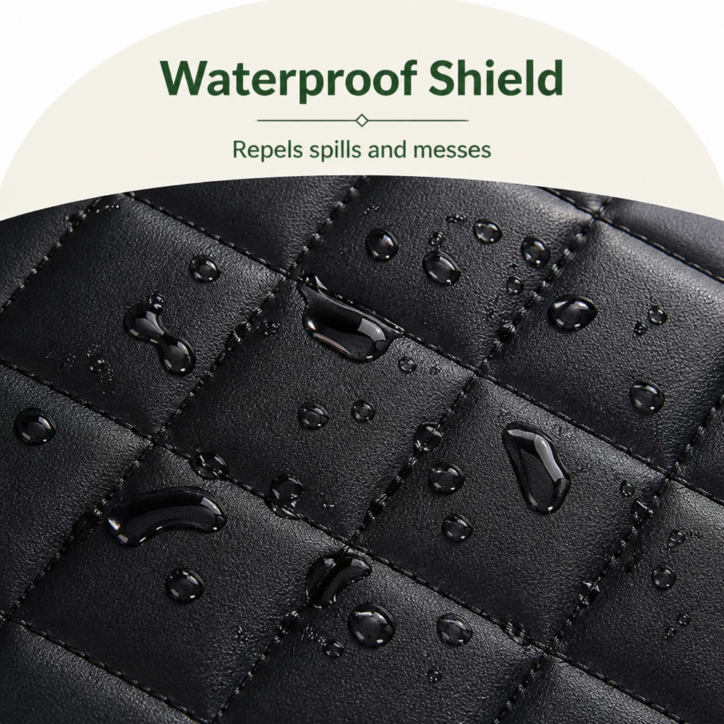 DogBedHouse Quilted Hammock Waterproof & Dirt-Proof Car Seat Cover