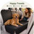 DogBedHouse Quilted Hammock Waterproof & Dirt-Proof Car Seat Cover