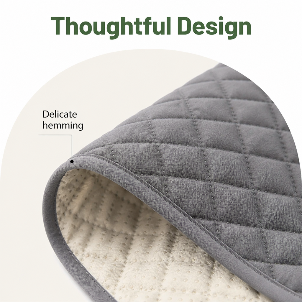 DogBedHouse Quilted Water-Resistant & Non-Slip Dog Bed Cover