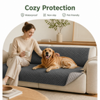 DogBedHouse Quilted Water-Resistant & Non-Slip Dog Bed Cover